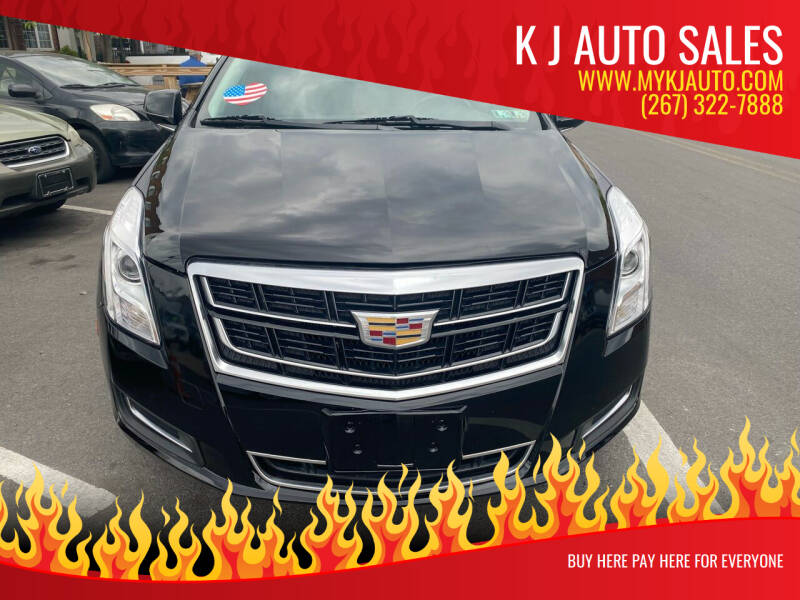 2016 Cadillac XTS Pro for sale at K J AUTO SALES in Philadelphia PA