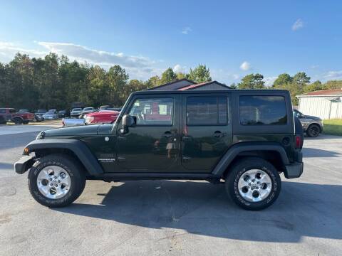 2011 Jeep Wrangler Unlimited for sale at 158 Auto Sales LLC in Mocksville NC