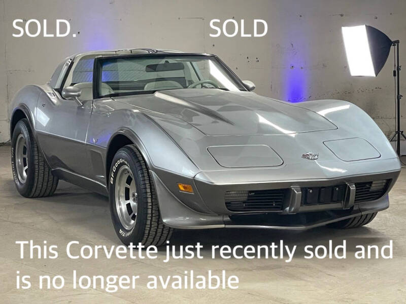 1978 Chevrolet Corvette for sale at Gillespie Car Care / IAW / CT Auto Wholesalers in Torrington CT