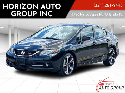 2014 Honda Civic for sale at HORIZON AUTO GROUP INC in Orlando FL
