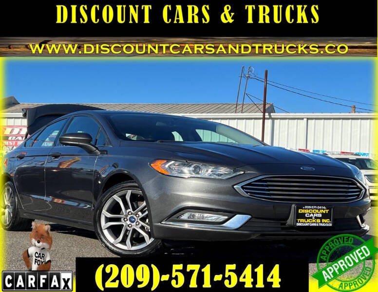 2017 Ford Fusion for sale at Discount Cars & Trucks in Modesto CA