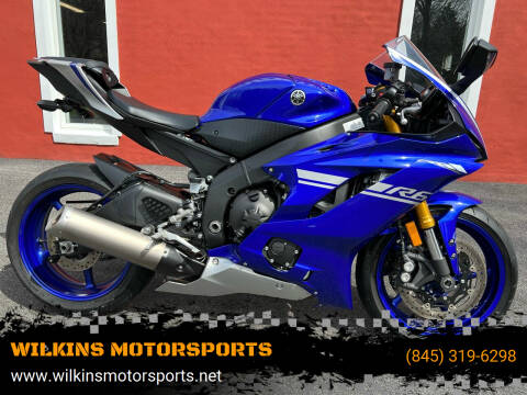 2017 Yamaha YZF-R6 for sale at WILKINS MOTORSPORTS in Brewster NY