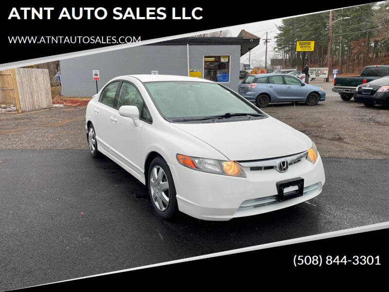 2008 Honda Civic for sale at ATNT AUTO SALES in Taunton MA