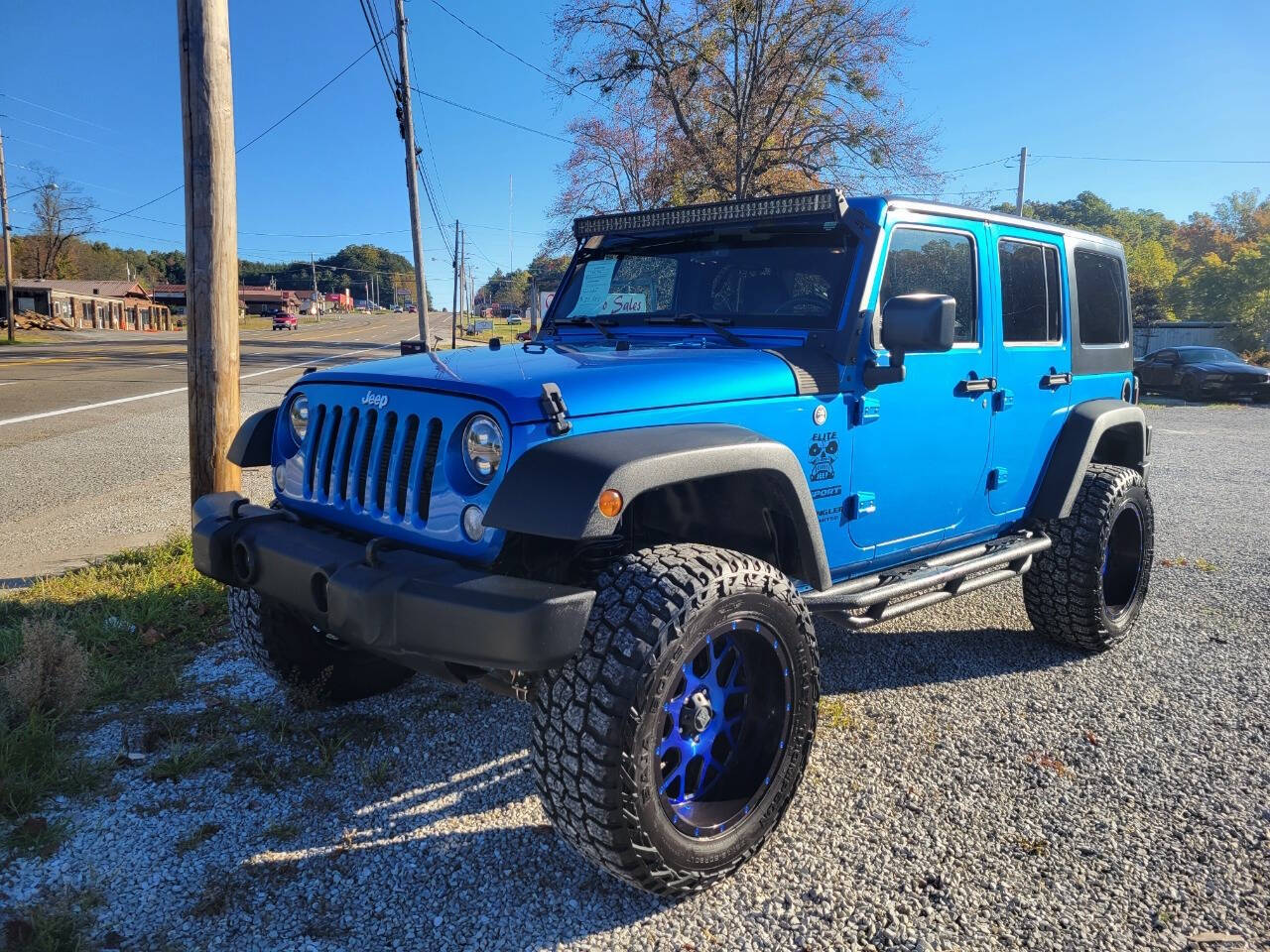 2016 Jeep Wrangler Unlimited for sale at COOPER AUTO SALES in ONEIDA, TN