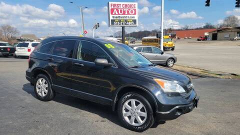 2008 Honda CR-V for sale at FIRST CHOICE AUTO Inc in Middletown OH