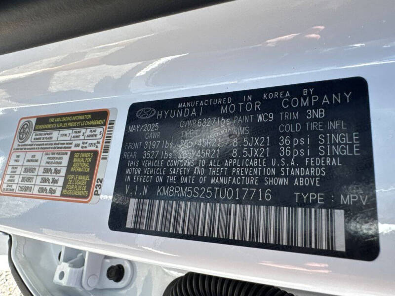 2026 Hyundai Palisade Calligraphy