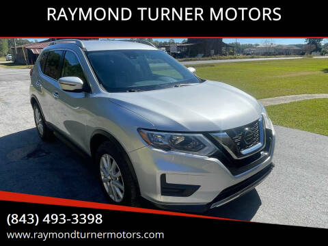 2019 Nissan Rogue for sale at RAYMOND TURNER MOTORS in Pamplico SC