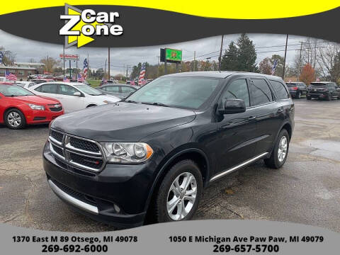 2013 Dodge Durango for sale at Car Zone in Otsego MI