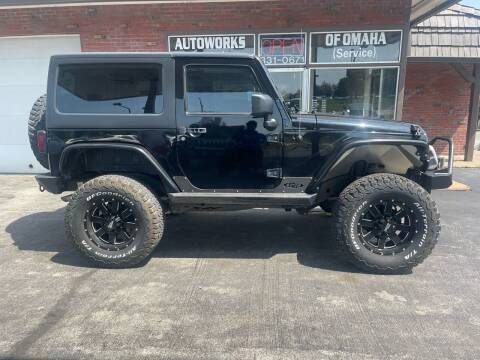 2013 Jeep Wrangler for sale at AUTOWORKS OF OMAHA INC in Omaha NE