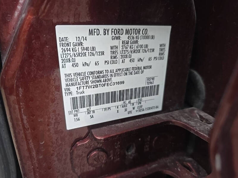 2015 Ford F-250 Super Duty