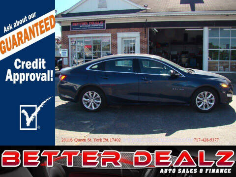 2021 Chevrolet Malibu for sale at Better Dealz Auto Sales & Finance in York PA