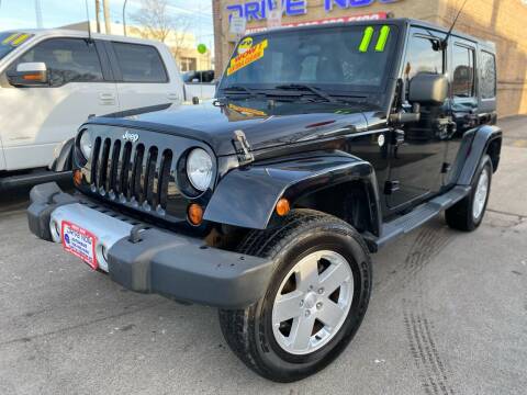 2011 Jeep Wrangler Unlimited for sale at Drive Now Autohaus in Cicero IL