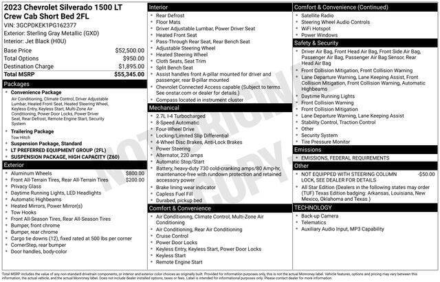 2023 Chevrolet Silverado 1500 LT