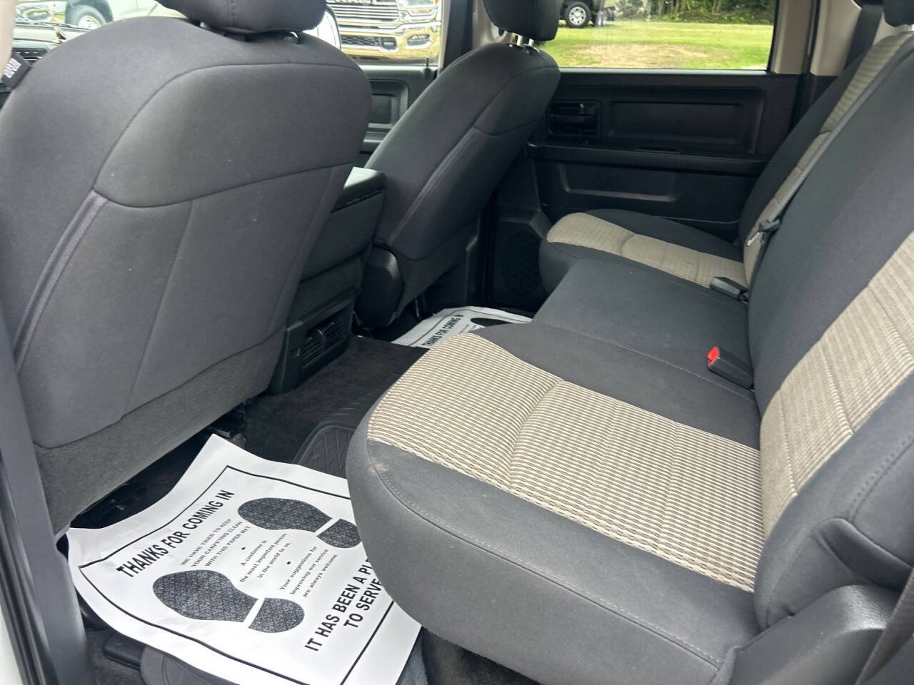 White 2012 Ram 3500 ST 4x2 ST 4dr Crew Cab 8 ft. LB DRW Pickup 10