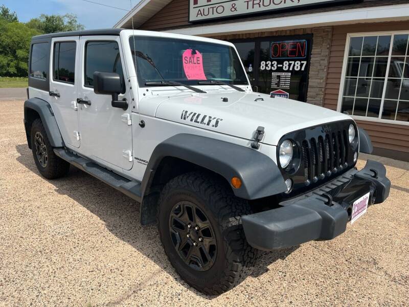 2015 Jeep Wrangler Unlimited for sale at Premier Auto & Truck in Chippewa Falls WI