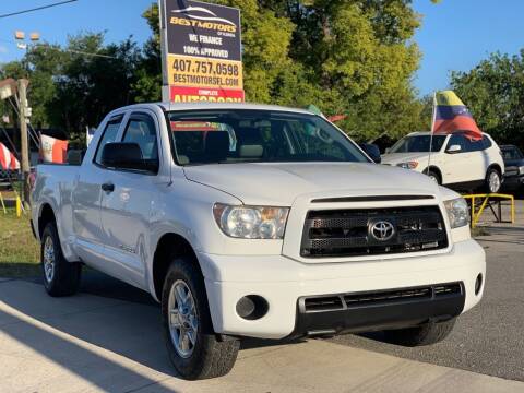 2012 Toyota Tundra for sale at BEST MOTORS OF FLORIDA in Orlando FL