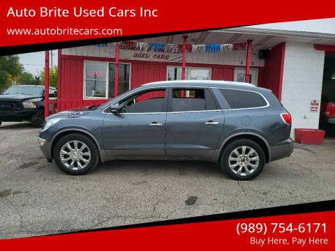 2012 Buick Enclave for sale at Auto Brite Used Cars Inc in Saginaw MI