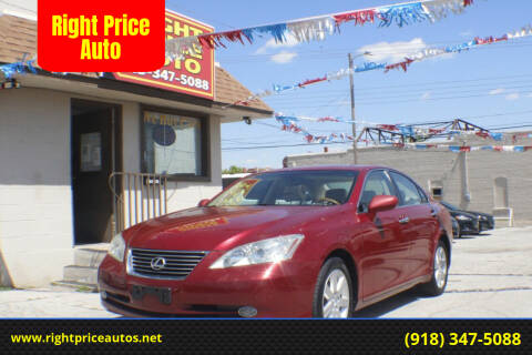 2009 Lexus ES 350 for sale at Right Price Auto in Sapulpa OK