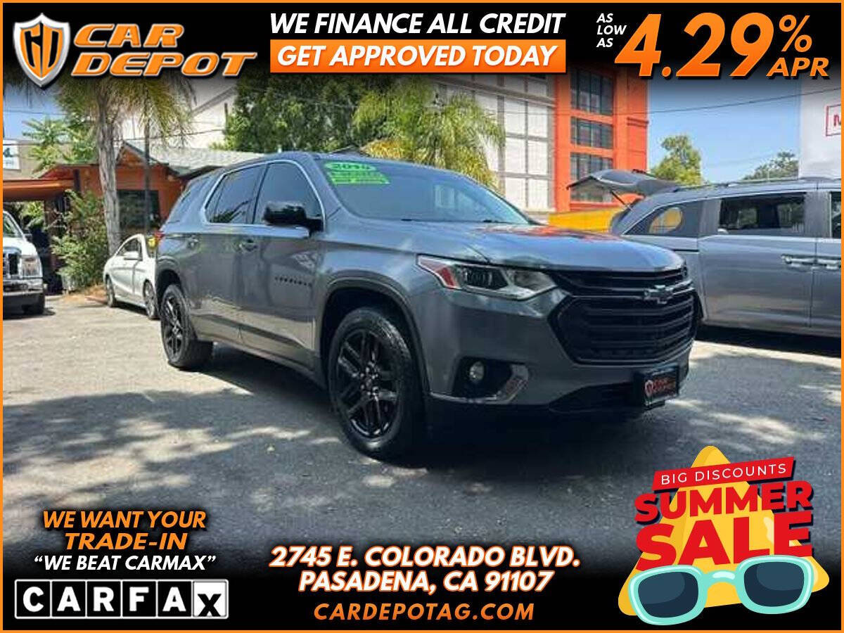 Black 2019 Chevrolet Traverse LS LS 4dr SUV w/1LS 1