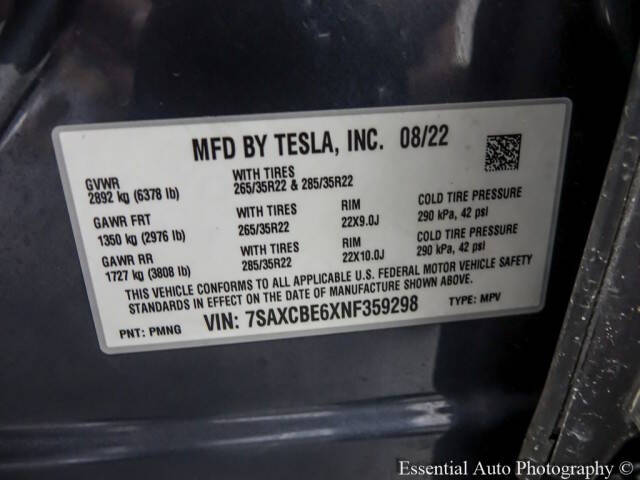 2022 Tesla Model X Plaid