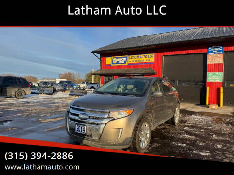 2014 Ford Edge for sale at Latham Auto LLC in Ogdensburg NY