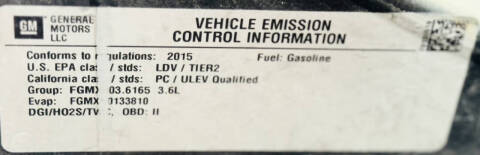 2015 Cadillac CTS 3.6L Premium Collection