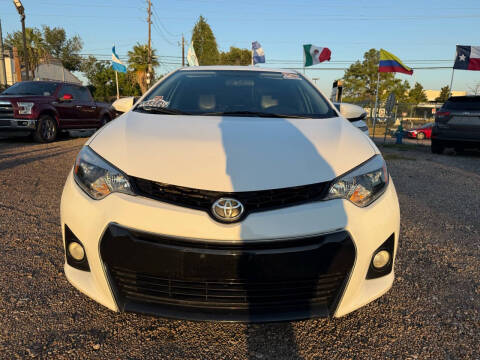 2014 Toyota Corolla for sale at powerful cars auto group llc in Houston TX