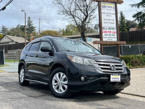 2013 Honda CR-V for sale at Sierra Auto Sales Inc in Auburn CA