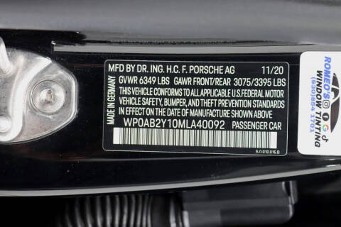 2021 Porsche Taycan 4S