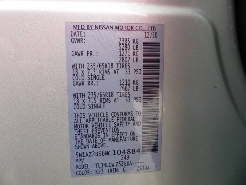 2021 Nissan Murano SV