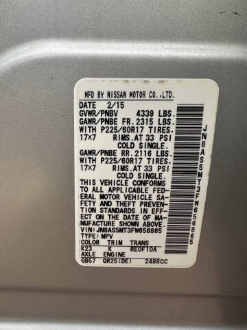 2015 Nissan Rogue Select S