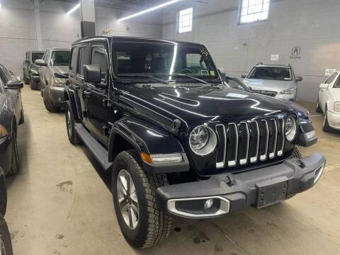 2021 Jeep Wrangler Unlimited for sale at Giordano Auto Sales in Hasbrouck Heights NJ