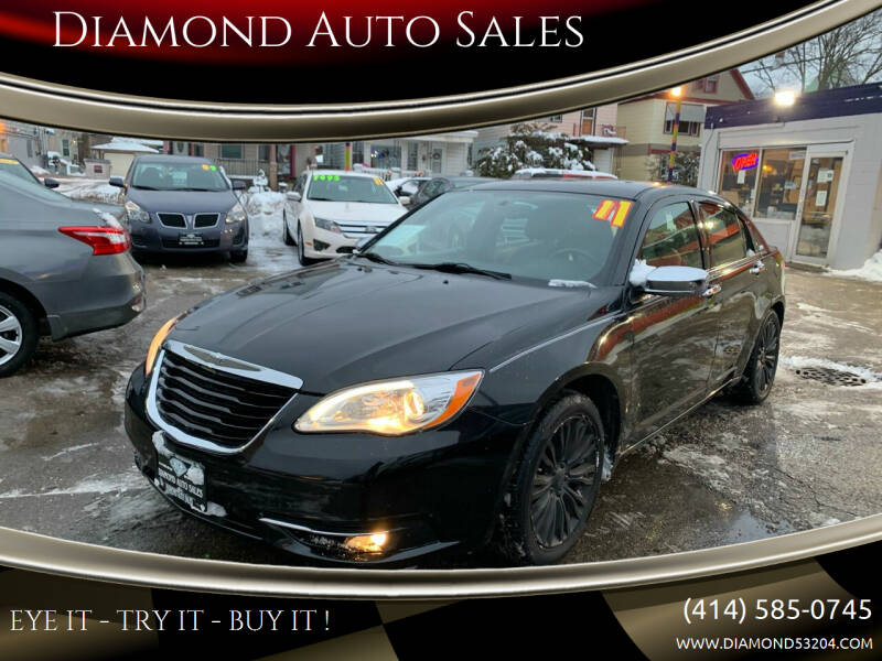 2011 Chrysler 200 for sale at DIAMOND AUTO SALES LLC in Milwaukee WI