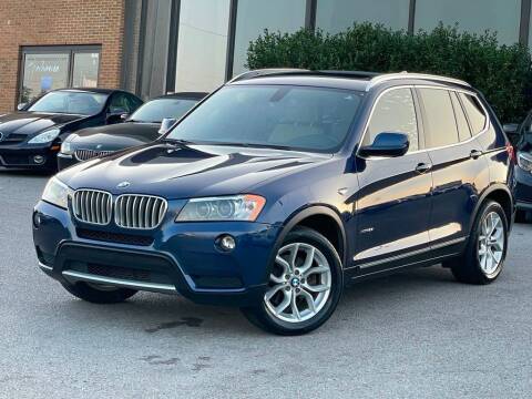 2013 BMW X3 for sale at Next Ride Motors in Nashville TN