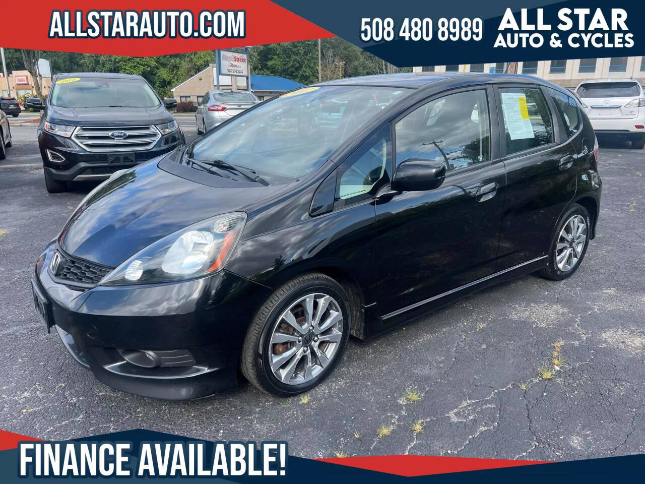 2012 Honda Fit for sale at All Star Auto  Cycles in Marlborough, MA