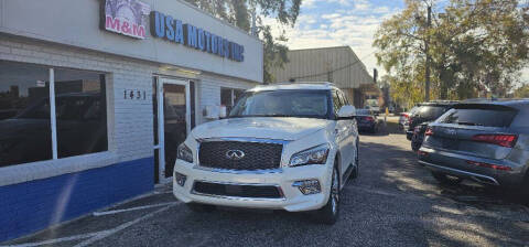 2016 Infiniti QX80 for sale at M & M USA Motors INC in Kissimmee FL