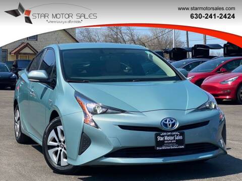 2016 Toyota Prius for sale at Star Motor Sales in Downers Grove IL