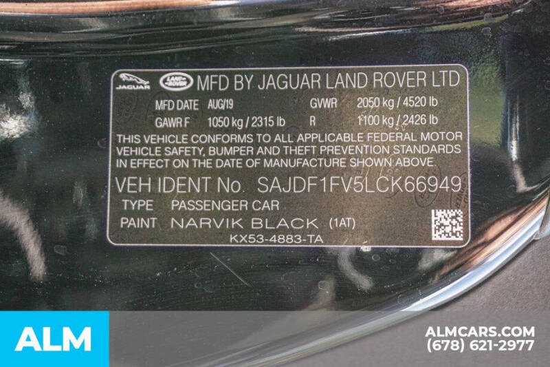 2020 Jaguar F-TYPE R-Dynamic