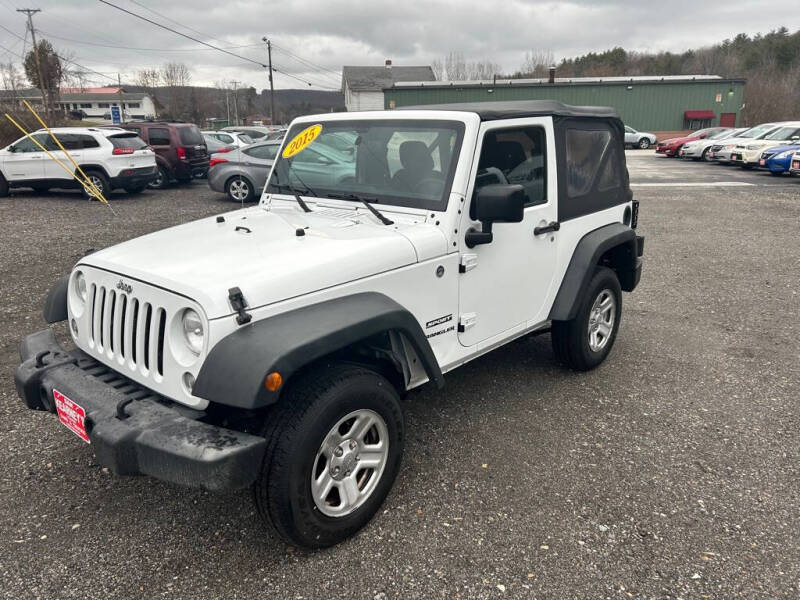 2015 Jeep Wrangler for sale at DAN KEARNEY'S USED CARS in Center Rutland VT