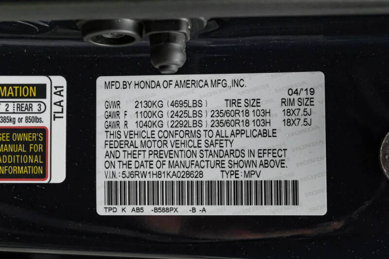 2019 Honda CR-V EX-L