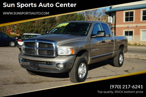 2005 Dodge Ram Pickup 2500 for sale at Sun Sports Auto Center in Loveland CO