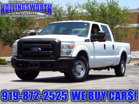 2015 Ford F-250 Super Duty for sale at Hollingsworth Auto Sales in Raleigh NC