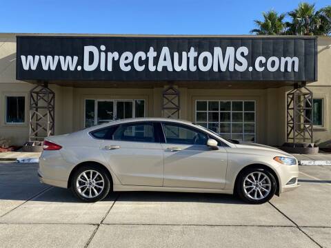 2017 Ford Fusion for sale at Direct Auto in D'Iberville MS