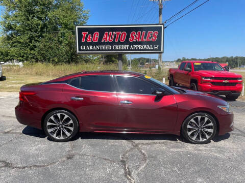 2016 Nissan Maxima for sale at T & G Auto Sales in Florence AL