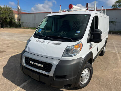 2019 RAM ProMaster for sale at M.I.A Motor Sport in Houston TX
