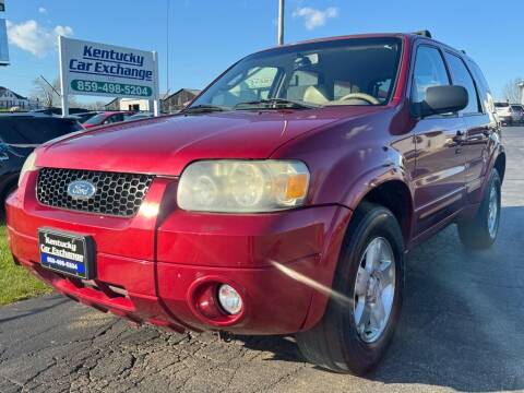 2007 Ford Escape for sale at Kentucky Car Exchange in Mount Sterling KY