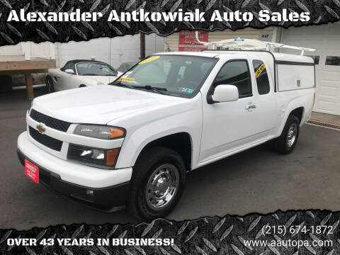 2012 Chevrolet Colorado for sale at Alexander Antkowiak Auto Sales Inc. in Hatboro PA