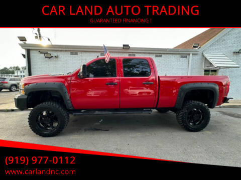 2013 Chevrolet Silverado 2500HD for sale at CAR LAND  AUTO TRADING in Raleigh NC