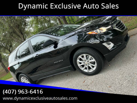 2021 Chevrolet Equinox for sale at Dynamic Exclusive Auto Sales in Clermont FL