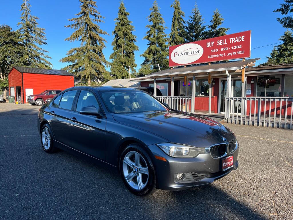 2014 BMW 3 Series for sale at PLATINUM AUTO SALES INC in Lacey, WA